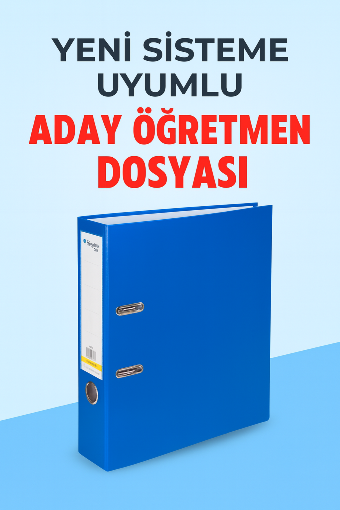 aday öğretmen dosyası siparişi içeriği