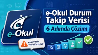 e-Okul durum takip verisi girilmemiştir hatası için 6 adımda çözüm