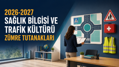 lise saglik trafik zumre 2026 2027 kapak Sağlık Bilgisi ve Trafik Kültürü Sene Başı Zümre Toplantı Tutanağı 2026-2027