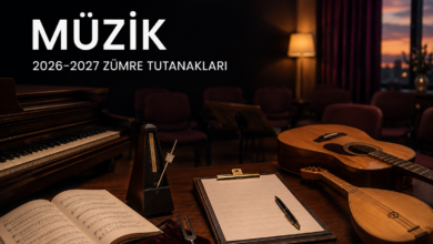 Müzik sene başı zümre toplantı tutanağı 2026-2027